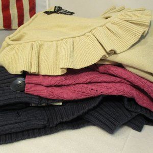 Mystery Box Lot Bundle of 3 Sweaters Tops Medium
